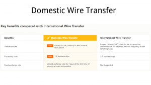 Domestic Wire Transfer