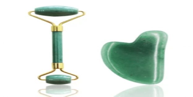 12.Jade Facial Roller and Gua Sha Tools