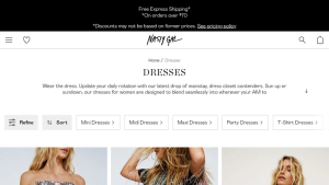 Nasty Gal the website for cheap women clothing