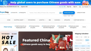 Superbuy, a Taobao Proxy agent