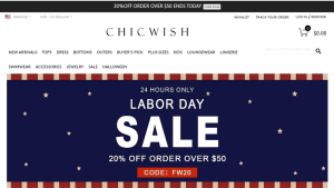 Chicwish the website like Shein