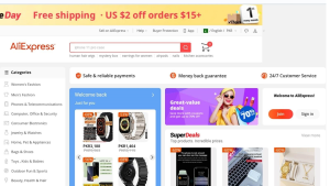 Aliexpress the website like Shein