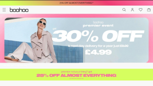 boohoo the website like Shein