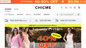 chicme the website like Shein