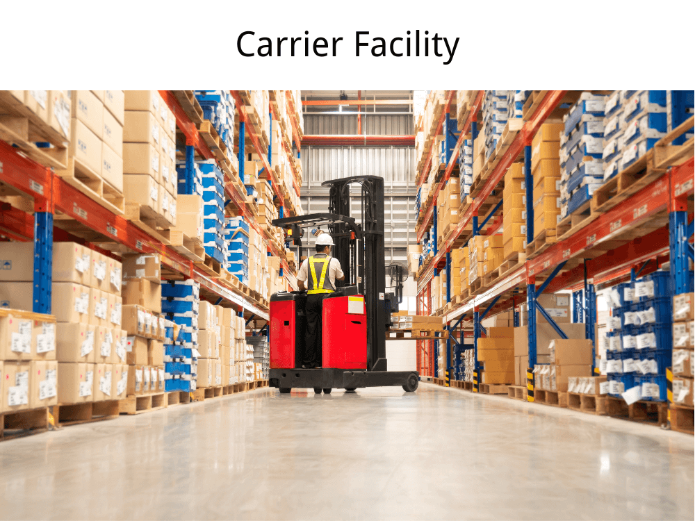 What does a carrier facility do