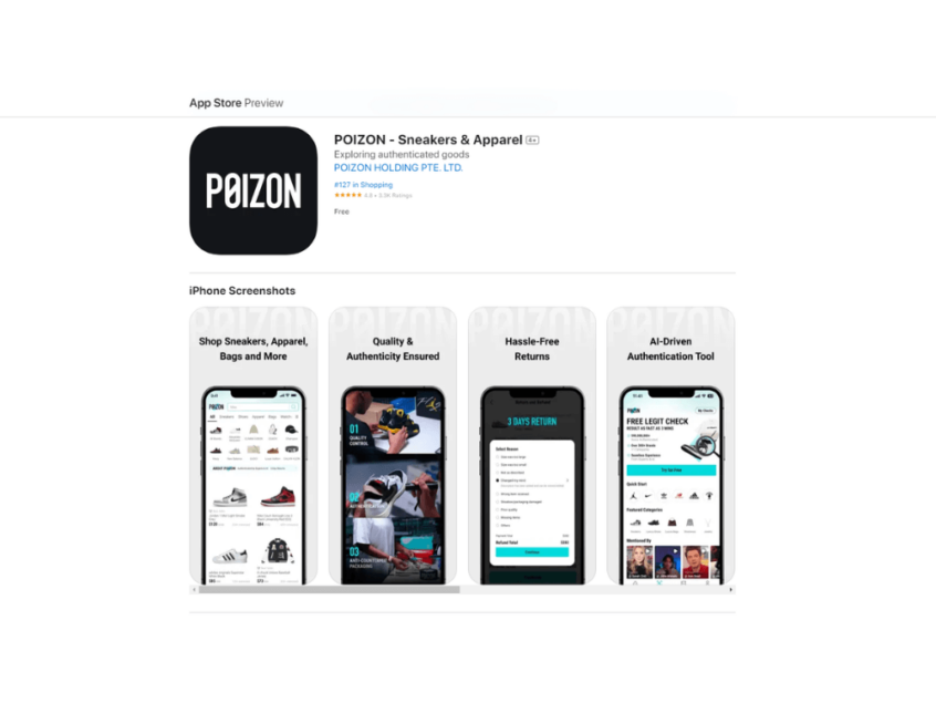 Step By Step Guide to Purchase from Poizon App safely