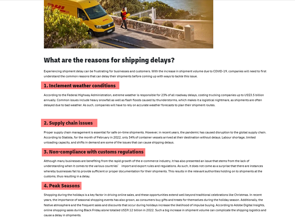 Reasons_affecting_DHL_delivery